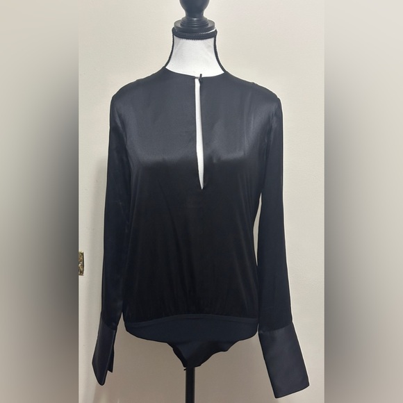 Alix NYC Suffolk Bodysuit Black NWOT - Picture 3 of 11